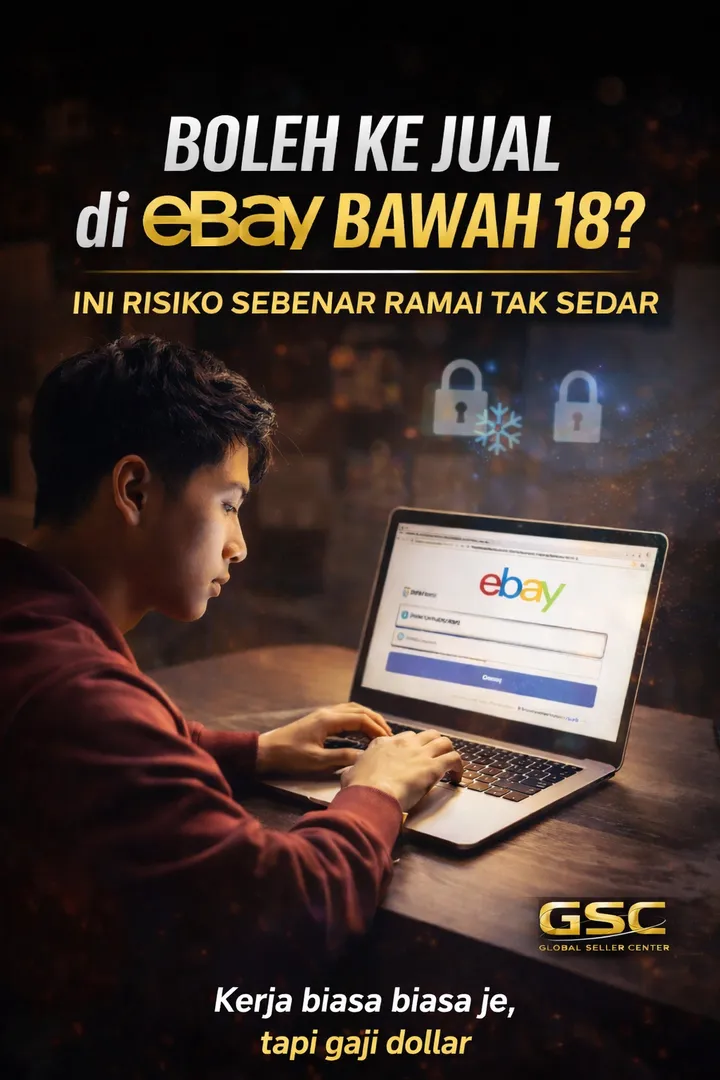 Boleh Ke Jual eBay Bawah 18? Ini Risiko Ramai Tak Sedar
