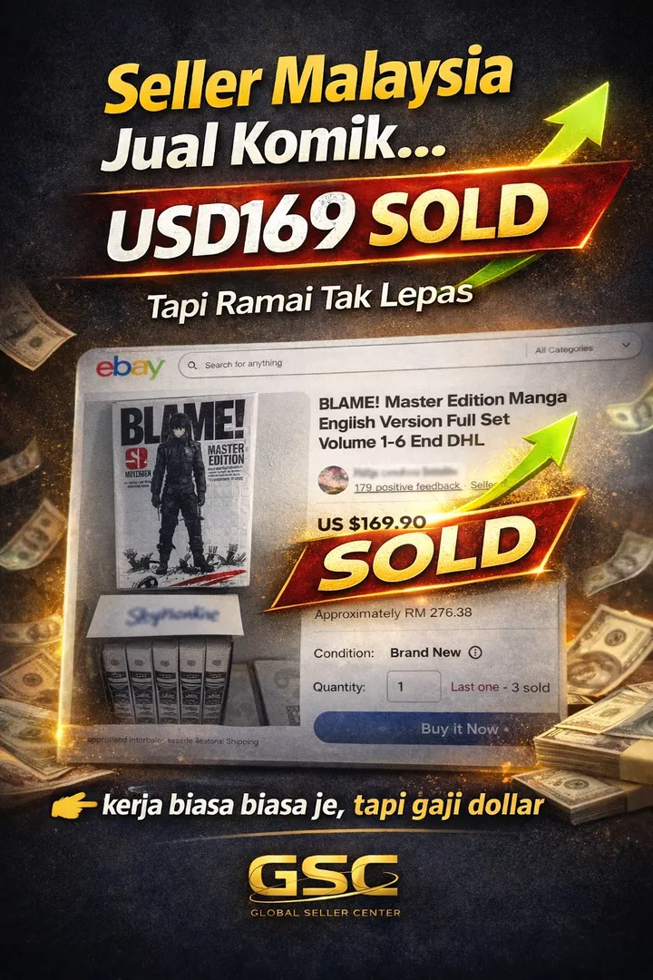 Pasaran Komik eBay, Dapat USD50–USD300 Setiap Sale. Tapi..