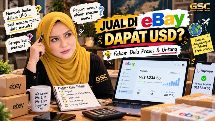 Jual Barang di eBay Boleh Dapat USD? Ini Proses Dia?
