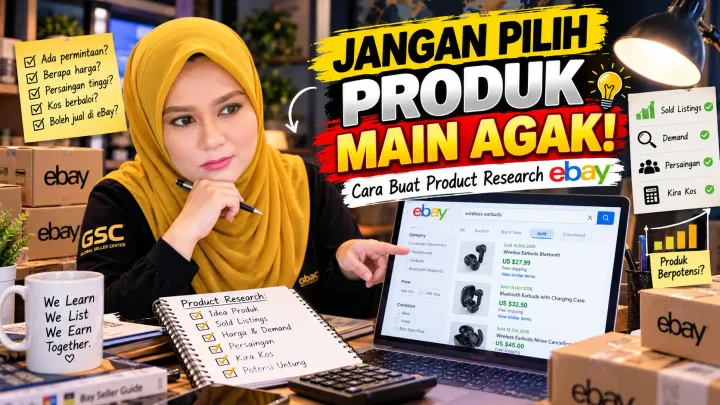 Cara Buat Product Research eBay untuk Beginner