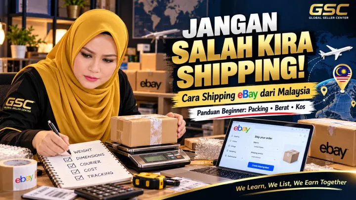 Cara Shipping eBay dari Malaysia untuk Beginner